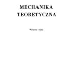 خرید و دانلود نسخه کامل کتاب Mechanika teoretyczna