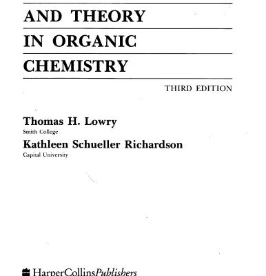خرید و دانلود نسخه کامل کتاب Mechanism and Theory in Organic Chemistry