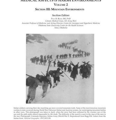 خرید و دانلود نسخه کامل کتاب Medical aspects of harsh environments Volume 2 Section III-IV