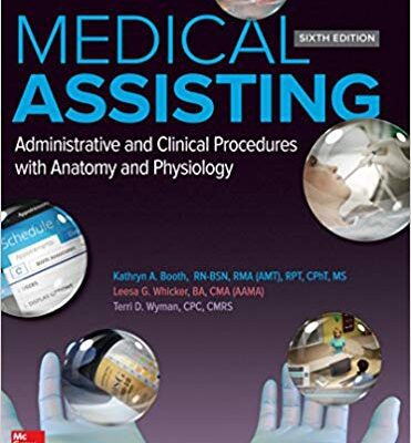 خرید و دانلود نسخه کامل کتاب Medical Assisting: Administrative and Clinical Procedures 6th Edition