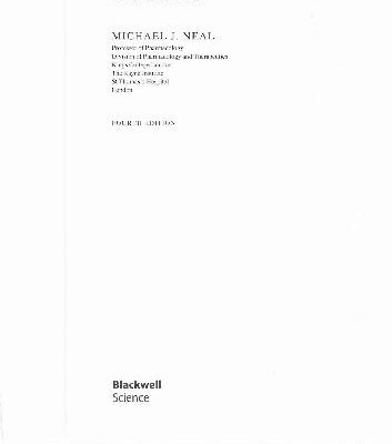 خرید و دانلود نسخه کامل کتاب Medical Pharmacology at a Glance