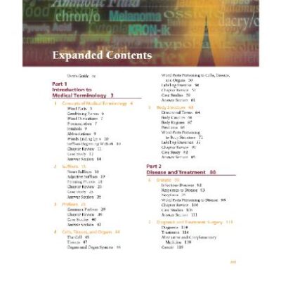 خرید و دانلود نسخه کامل کتاب Medical terminology, an illustrated guide