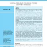 خرید و دانلود نسخه کامل کتاب Medical therapy in childhood psycho-cognitive problems