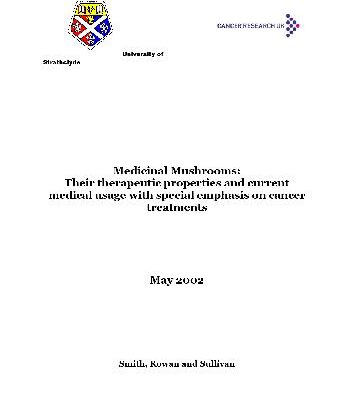 خرید و دانلود نسخه کامل کتاب Medicinal Mushrooms – Cancer treatments