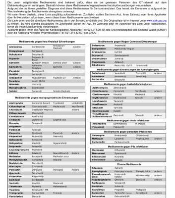 خرید و دانلود نسخه کامل کتاب Medikamente, die bei Patienten mit verlängerten QT-Intervall kontraindiziert sind