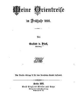 خرید و دانلود نسخه کامل کتاب Meine Orientreise im Frühjahr 1899