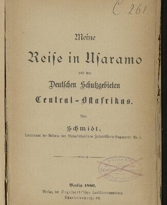 خرید و دانلود نسخه کامل کتاب Meine Reise in Usaramo und den deutschen Schutzgebieten Central-Afrikas [Zentralafrikas]