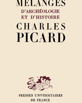 خرید و دانلود نسخه کامل کتاب Mélanges d’archéologie et d’histoire offerts à Charles Picard