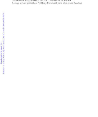 خرید و دانلود نسخه کامل کتاب Membrane Engineering for the Treatment of Gases: Volume 2: Gas-separation Problems Combined with Membrane Reactors