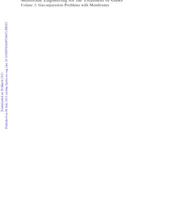 خرید و دانلود نسخه کامل کتاب Membrane Engineering for the Treatment of Gases: Volume 1: Gas-separation Problems with Membranes