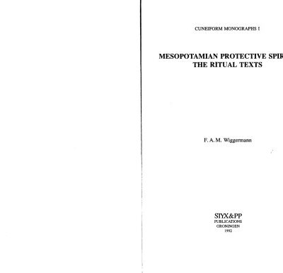 خرید و دانلود نسخه کامل کتاب Mesopotamian Protective Spirits: The Ritual Texts (Cuneiform Monographs)