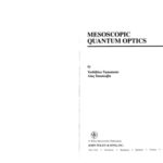 خرید و دانلود نسخه کامل کتاب Mesoscopic quantum optics