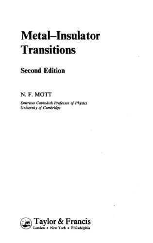 خرید و دانلود نسخه کامل کتاب Metal-Insulator Transitions_68bf1b2185db7.jpeg خرید و دانلود نسخه کامل کتاب Metal-Insulator Transitions