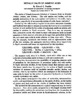 خرید و دانلود نسخه کامل کتاب Metallic Salts of Ammono Acids