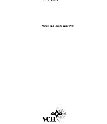 خرید و دانلود نسخه کامل کتاب Metals and Ligard Reactivity: An Introduction to the Organic Chemistry of Metal Complexes