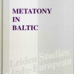 خرید و دانلود نسخه کامل کتاب Metatony In Baltic