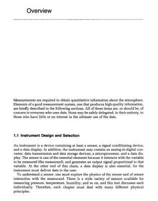 خرید و دانلود نسخه کامل کتاب Meteorological Measurement Systems