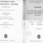 خرید و دانلود نسخه کامل کتاب Methoden der organischen Chemie (Houben-Weyl). Bd. 10/1- Stickstoffverbindungen I. Teil 1. -NO2, – NO, =NO