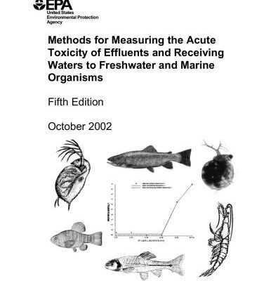 خرید و دانلود نسخه کامل کتاب Methods for Measuring the Acute Toxicity of Effluents and Receiving Waters to Freshwater and Marine Organisms