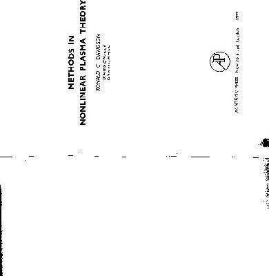 خرید و دانلود نسخه کامل کتاب Methods in non-linear plasma theory