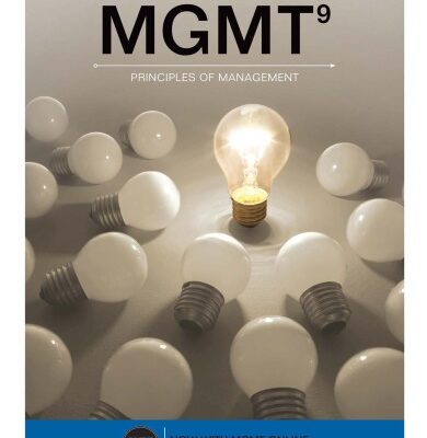 خرید و دانلود نسخه کامل کتاب MGMT 9 Principles of Management