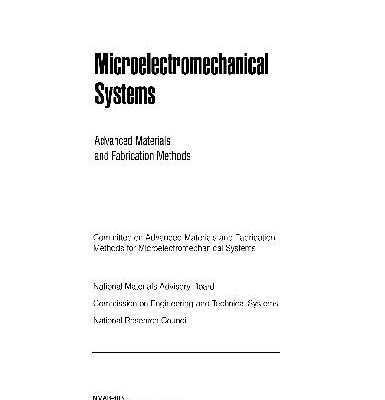خرید و دانلود نسخه کامل کتاب Microelectromechanical Systems: Advanced Materials and Fabrication Methods