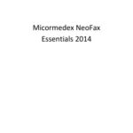 خرید و دانلود نسخه کامل کتاب micromedex neofax essentials 2014