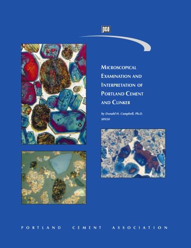 خرید و دانلود نسخه کامل کتاب Microscopical Examination and Interpretation of Portland Cement and Clinker_68d4f8370fd4c.jpeg خرید و دانلود نسخه کامل کتاب Microscopical Examination and Interpretation of Portland Cement and Clinker