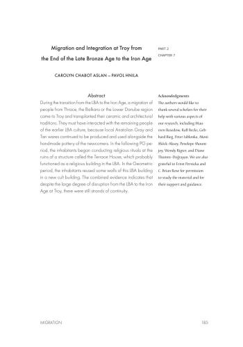 خرید و دانلود نسخه کامل کتاب Migration and Integration at Troy from the End of the Late Bronze Age to the Iron Age_68c51db36cac5.jpeg خرید و دانلود نسخه کامل کتاب Migration and Integration at Troy from the End of the Late Bronze Age to the Iron Age