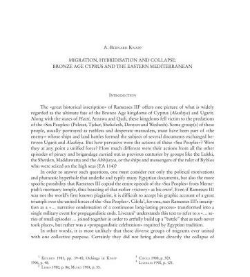 خرید و دانلود نسخه کامل کتاب Migration, Hybridisation and Collapse: Bronze Age Cyprus and the Eastern Mediterranean