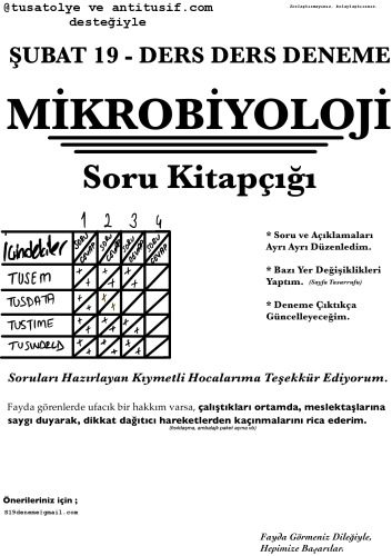خرید و دانلود نسخه کامل کتاب Mikrobiyoloji Tus Deneme Sınavları Soruları Cevaplı_68b65a0f55f34.jpeg خرید و دانلود نسخه کامل کتاب Mikrobiyoloji Tus Deneme Sınavları Soruları Cevaplı
