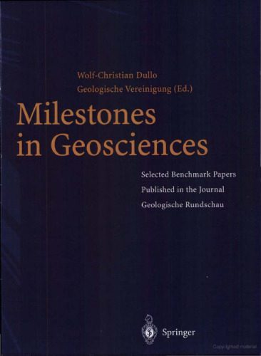 خرید و دانلود نسخه کامل کتاب Milestones in Geosciences: Selected Benchmark Papers Published in the Journal Geologische Rundschau_68c1d51ca056f.jpeg خرید و دانلود نسخه کامل کتاب Milestones in Geosciences: Selected Benchmark Papers Published in the Journal Geologische Rundschau