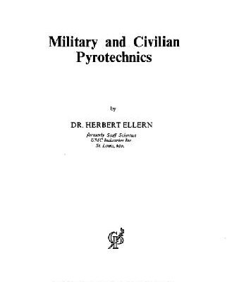 خرید و دانلود نسخه کامل کتاب Military and Civilian Pyrotechnics