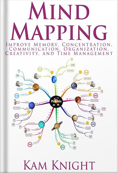 خرید و دانلود نسخه کامل کتاب Mind Mapping: Improve Memory, Concentration, Communication, Organization, Creativity, and Time Management (Mental Performance) by Kam Knight_68beb5a6b05e7.jpeg خرید و دانلود نسخه کامل کتاب Mind Mapping: Improve Memory, Concentration, Communication, Organization, Creativity, and Time Management (Mental Performance) by Kam Knight