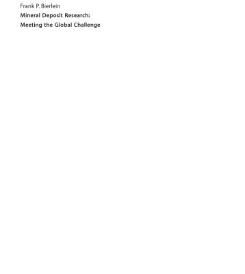 خرید و دانلود نسخه کامل کتاب Mineral Deposit Research: Meeting the Global Challenge (2005)(en)(1580s)