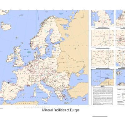 خرید و دانلود نسخه کامل کتاب Mineral Facilities of Europe