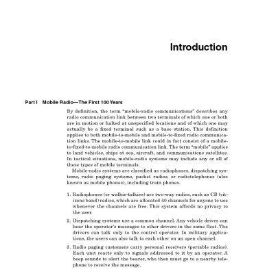 خرید و دانلود نسخه کامل کتاب Mobile Communications Engineering: Theory and Applications