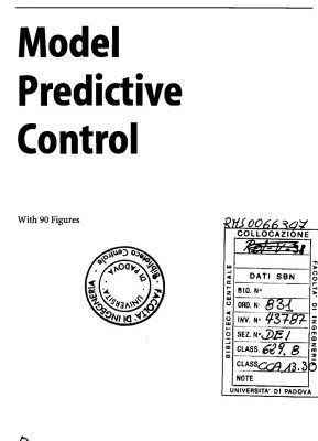 خرید و دانلود نسخه کامل کتاب Model Predictive Control