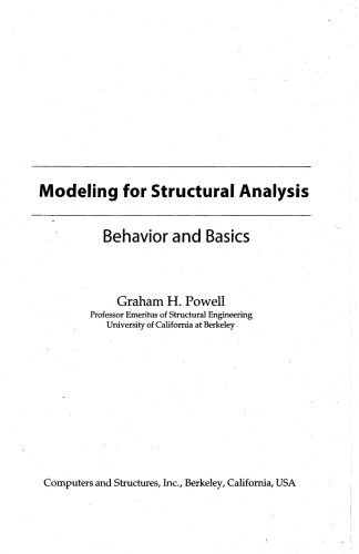 خرید و دانلود نسخه کامل کتاب Modeling for structural analysis : behavior and basics_68d3426192738.jpeg خرید و دانلود نسخه کامل کتاب Modeling for structural analysis : behavior and basics