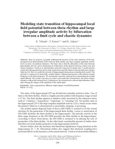 خرید و دانلود نسخه کامل کتاب Modeling state transition of hippocampal local field potential between theta rhythm and large irregular amplitude activity by bifurcation between a limit cycle and chaotic dynamics_68bdc2eb228ae.jpeg خرید و دانلود نسخه کامل کتاب Modeling state transition of hippocampal local field potential between theta rhythm and large irregular amplitude activity by bifurcation between a limit cycle and chaotic dynamics