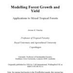 خرید و دانلود نسخه کامل کتاب Modelling Forest Growth and Yield: Applications to Mixed Tropical Forests