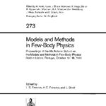 خرید و دانلود نسخه کامل کتاب Models and Methods in Few-Body Physics