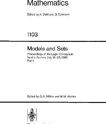 خرید و دانلود نسخه کامل کتاب Models and Sets