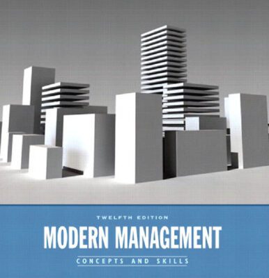 خرید و دانلود نسخه کامل کتاب Modern Management: Concepts and Skills (12th Edition)
