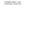 خرید و دانلود نسخه کامل کتاب Modern Real and Complex Analysis