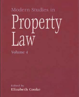 خرید و دانلود نسخه کامل کتاب Modern Studies in Property Law
