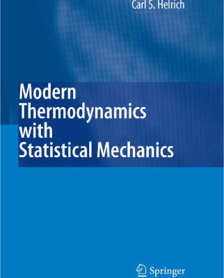 خرید و دانلود نسخه کامل کتاب Modern Thermodynamics with Statistical Mechanics