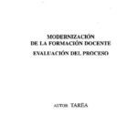 خرید و دانلود نسخه کامل کتاب Modernización de la formación docente. Evaluación del proceso