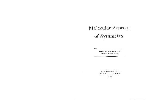 خرید و دانلود نسخه کامل کتاب Molecular Aspects of Symmetry_68d46f9c694bb.jpeg خرید و دانلود نسخه کامل کتاب Molecular Aspects of Symmetry