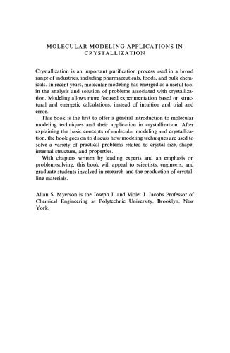 خرید و دانلود نسخه کامل کتاب Molecular Modeling Applications in Crystallization_68b52d3746175.jpeg خرید و دانلود نسخه کامل کتاب Molecular Modeling Applications in Crystallization